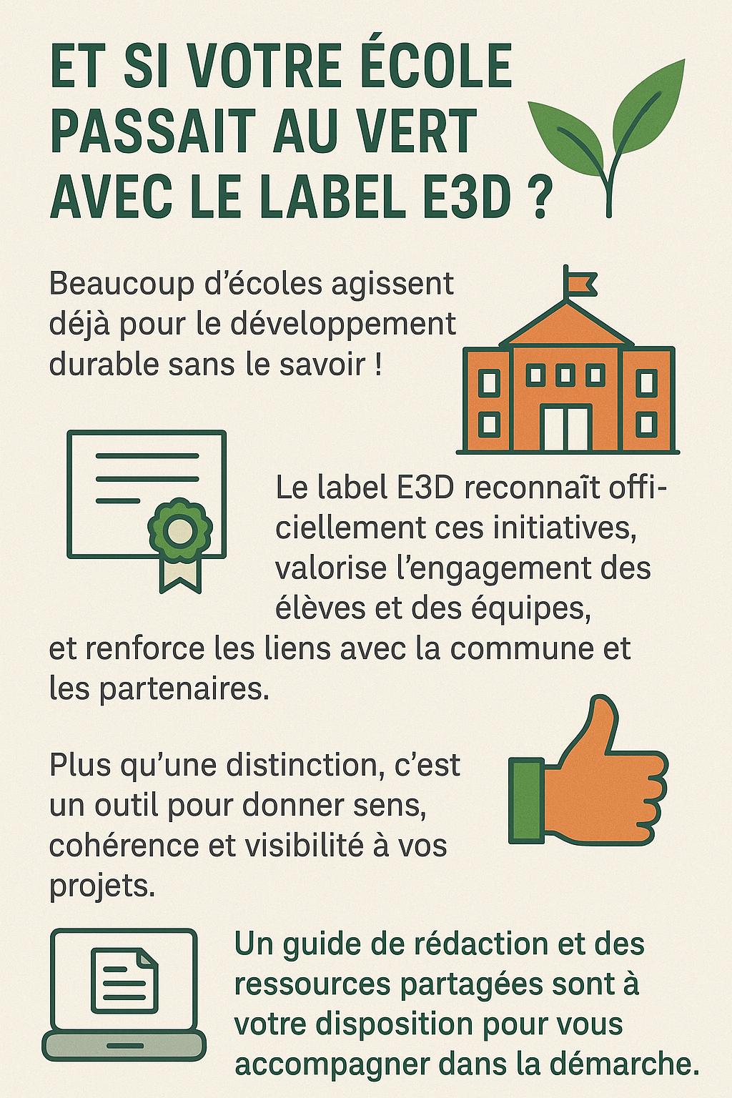 Et si votre école passait au vert ?