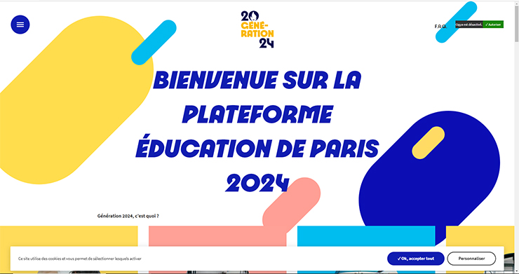 Nouvelle plateforme de ressources PARIS 2024