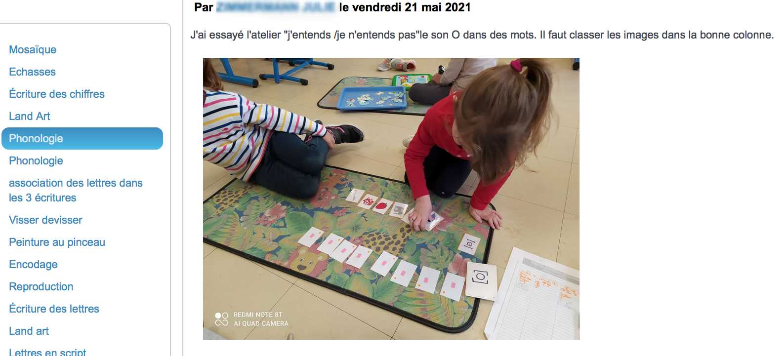 extrait blog maternelle