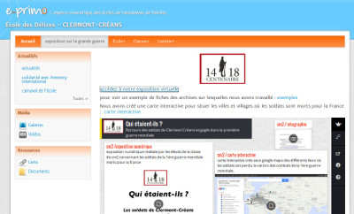 L'espace e-primo de l'école de Clermont-Créans