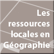 Les ressources locales en Géographie