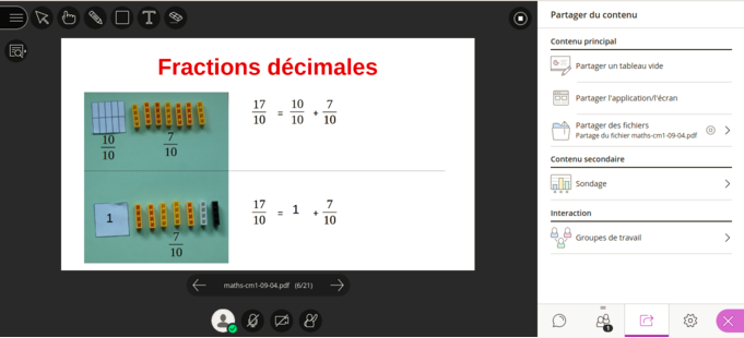 exemple fractions