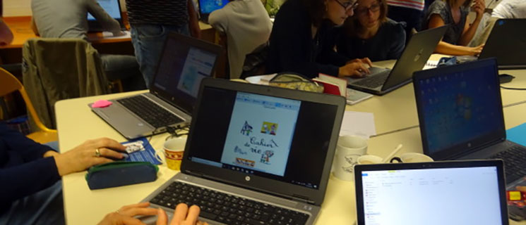 Les enseignants découvrent e-primo Les enseignants découvrent e-primo