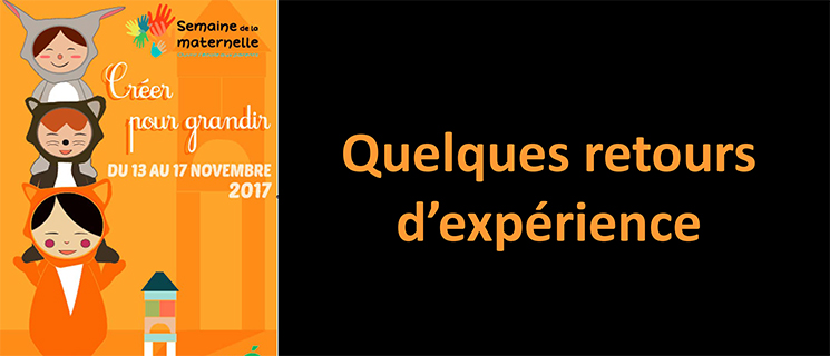 Des actions dans les écoles durant la semaine académique 2017 - 2018