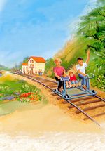 vélo-rail vélo-rail